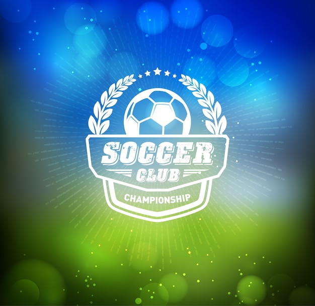 Download Free Soccer Football Badge Logo Design Template Premium Vector Use our free logo maker to create a logo and build your brand. Put your logo on business cards, promotional products, or your website for brand visibility.
