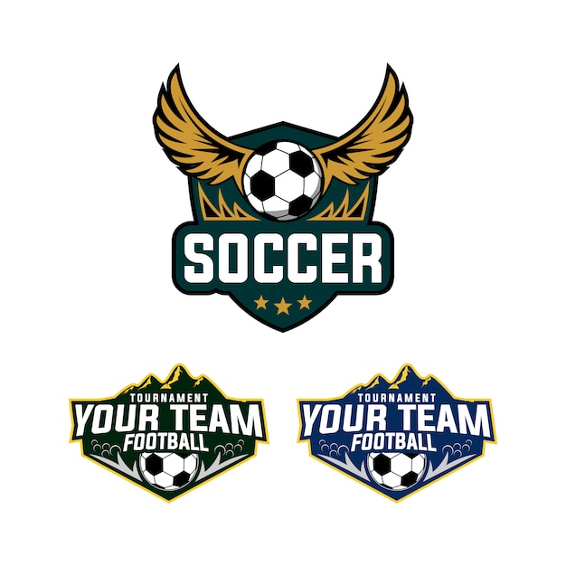 Download Free Soccer Football Sport Logo Design Premium Vector Use our free logo maker to create a logo and build your brand. Put your logo on business cards, promotional products, or your website for brand visibility.
