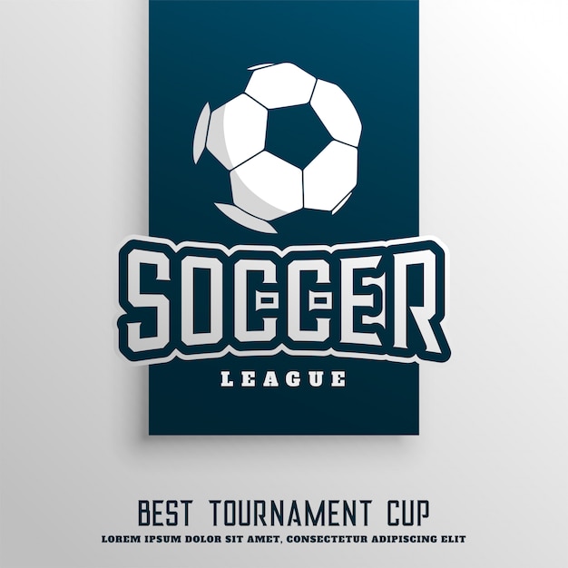 Soccer football tournament league\
background