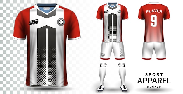 Download Premium Vector | Soccer jersey and football kit ...