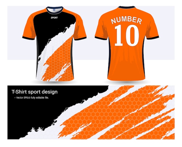 Download Soccer jersey template for football club uniforms Vector ...