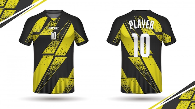 Download Premium Vector | Soccer jersey template-sport t-shirt design
