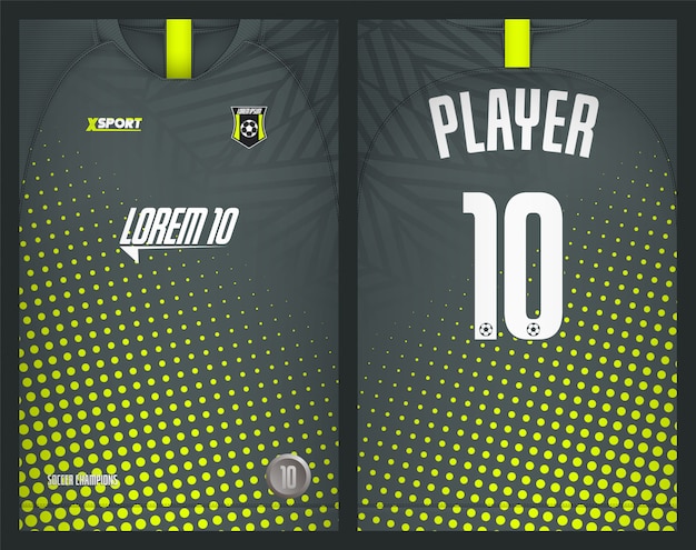 Download Free Soccer Jersey Template Sport T Shirt Design Premium Vector Use our free logo maker to create a logo and build your brand. Put your logo on business cards, promotional products, or your website for brand visibility.