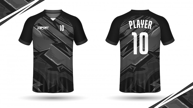 Download Soccer jersey template sport t shirt design | Premium Vector