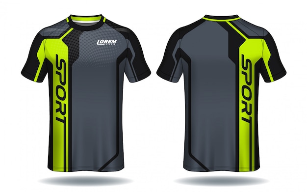 Download Premium Vector | Soccer jersey template.sport t-shirt design.