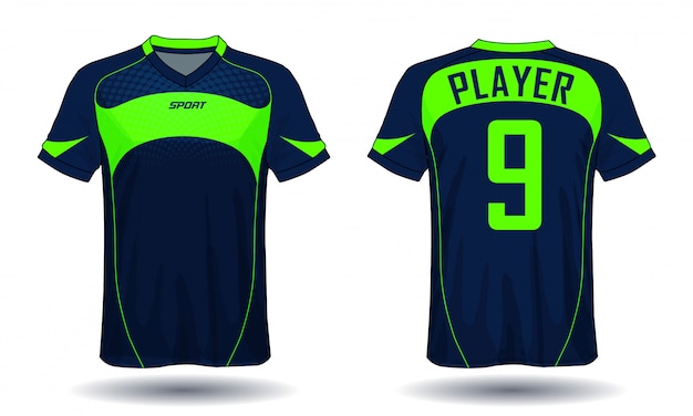  Soccer  jersey  template  sport t shirt design  Premium Vector