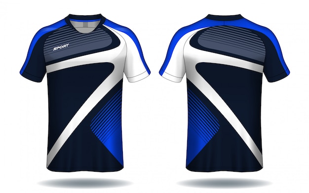 Download Soccer jersey template.sport t-shirt design. | Premium Vector