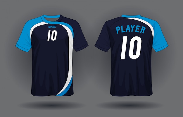 Download Premium Vector Soccer Jersey Template Sport T Shirt Design