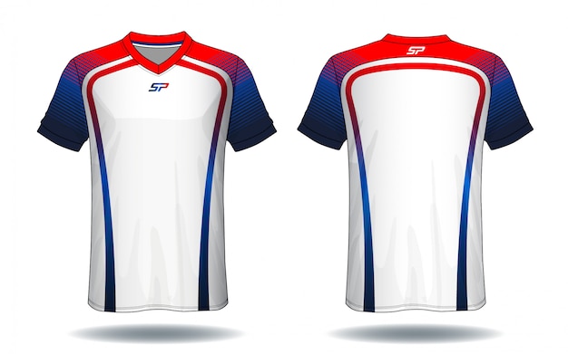 Soccer jersey template.sport t-shirt design. | Premium Vector