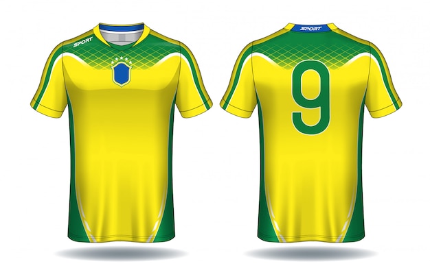 Download Premium Vector | Soccer jersey template.