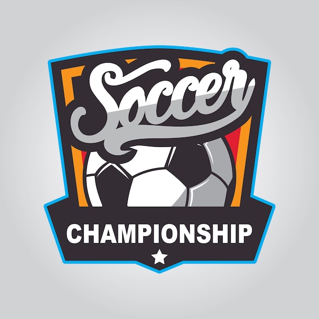 Premium Vector | Soccer logo american logo