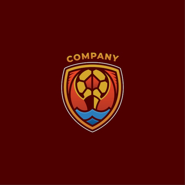 Soccer logo company Vector | Premium Download