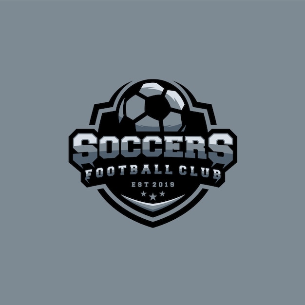 Download Free Soccer Logo Template Premium Vector Use our free logo maker to create a logo and build your brand. Put your logo on business cards, promotional products, or your website for brand visibility.