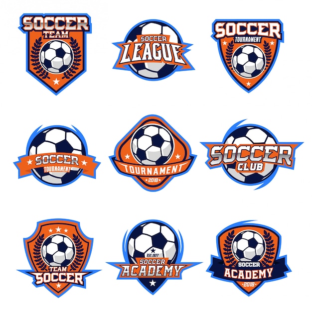Download Free Soccer Logo Vector Set Premium Vector Use our free logo maker to create a logo and build your brand. Put your logo on business cards, promotional products, or your website for brand visibility.