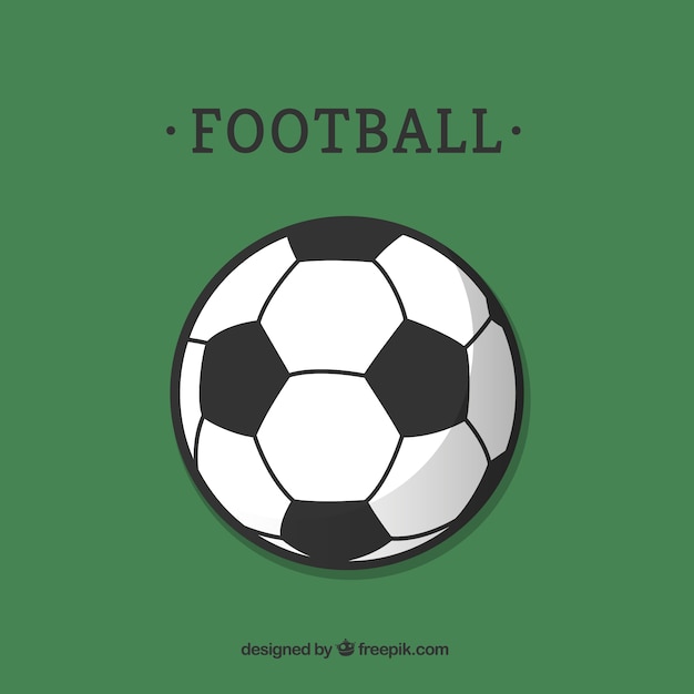 Download Soccer vector flat template Vector | Free Download