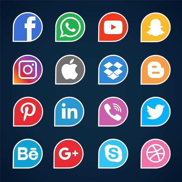 social media icons free download