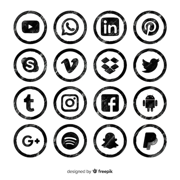 Download Free Social Media Logo Collectio Free Vector Use our free logo maker to create a logo and build your brand. Put your logo on business cards, promotional products, or your website for brand visibility.