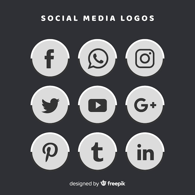 Download Free Social Media Logo Collection Free Vector Use our free logo maker to create a logo and build your brand. Put your logo on business cards, promotional products, or your website for brand visibility.