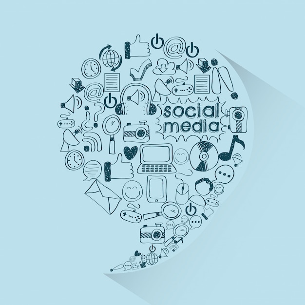 Social media | Premium Vector