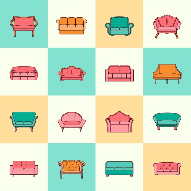 sofa set icon