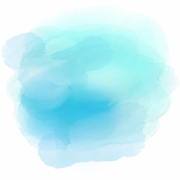 soft background with a cute blue watercolor stain_1048 5169