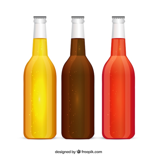 Soft drink bottles