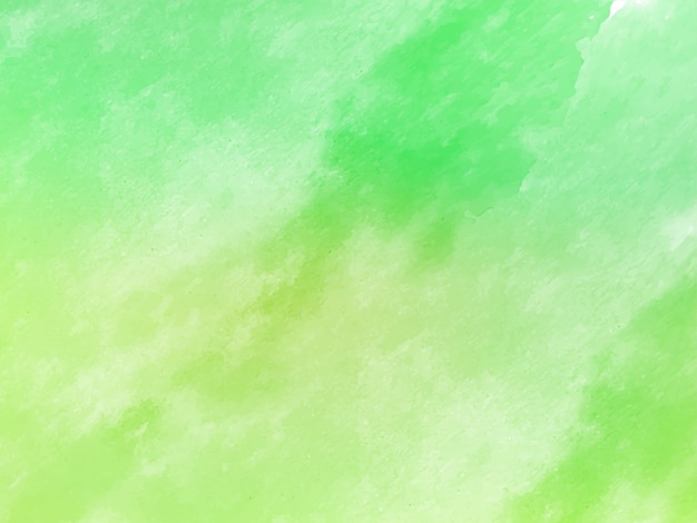 Free Vector | Soft green decorative watercolor texture background