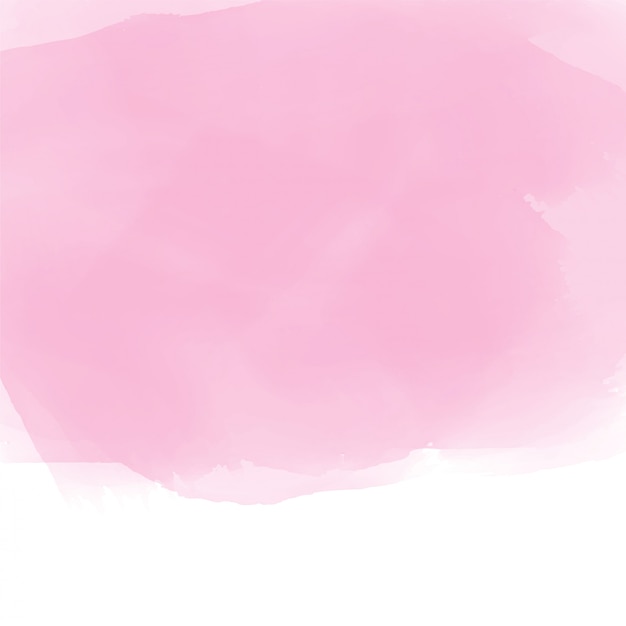 Download Soft pink watercolor effect background | Free Vector