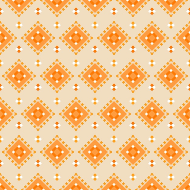 Free Vector Songket pattern  concept