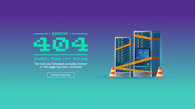 Sorry, page not found, 404 error concept illustration. Website is on maintenance Free Vector Sorry, page not found, 404 error concept illustration. Website is on maintenance Free Vector