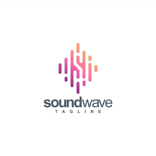 Download Free Sound Wave Logo Premium Vector Use our free logo maker to create a logo and build your brand. Put your logo on business cards, promotional products, or your website for brand visibility.