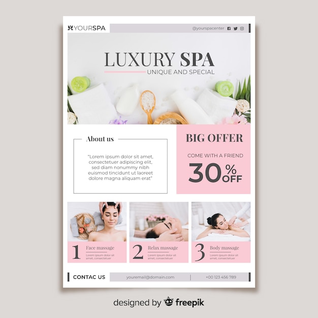 Free printable massage brochures