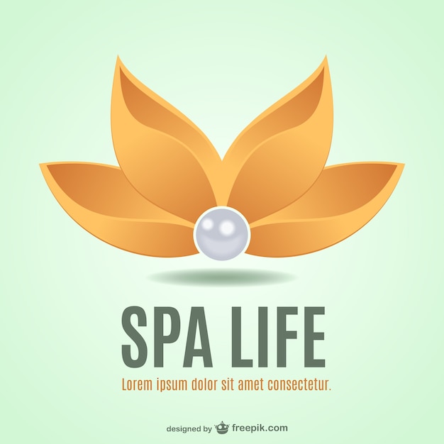 Download Free Download This Free Vector Spa Flower Logo Use our free logo maker to create a logo and build your brand. Put your logo on business cards, promotional products, or your website for brand visibility.