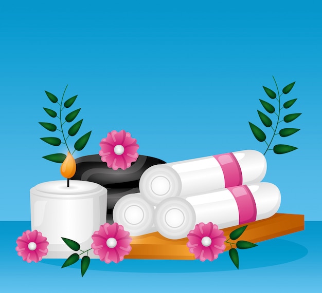 Download Spa treatment therapy Vector | Free Download