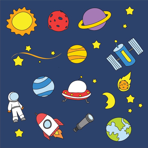 Download Space background design | Free Vector