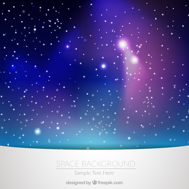 Space background | Free Vector