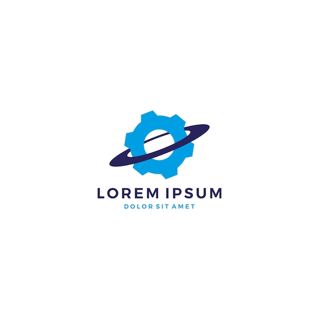 Space logo | Premium Vector