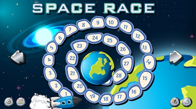 games like race into space