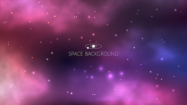 Premium Vector | Space universe background