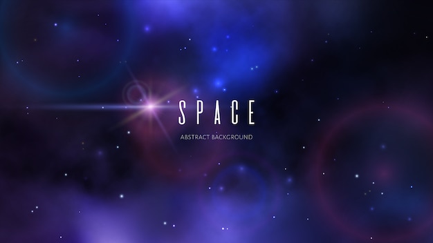 Premium Vector | Space universe background