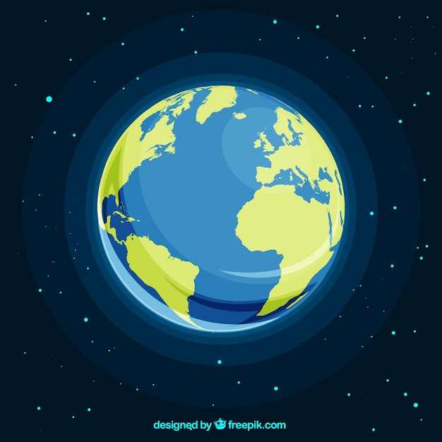 illustrator flat earth download