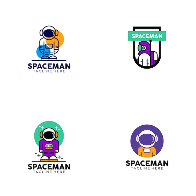 Download Free Spaceman Logo Design Premium Vector Use our free logo maker to create a logo and build your brand. Put your logo on business cards, promotional products, or your website for brand visibility.