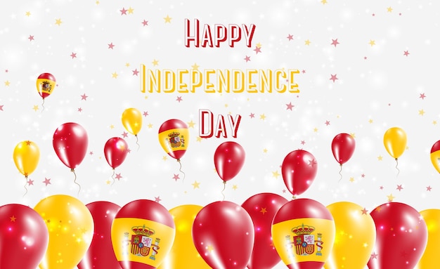 premium-vector-spain-independence-day-patriotic-design-balloons-in