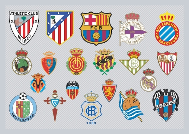 Spanish Soccer Club Logos