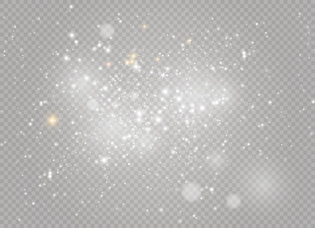 Premium Vector | Sparkling magic dust particles