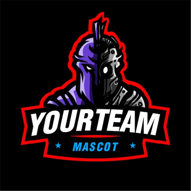 Download Free Sparta Robot Mascot Gaming Logo Premium Vector Use our free logo maker to create a logo and build your brand. Put your logo on business cards, promotional products, or your website for brand visibility.