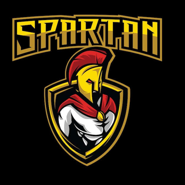 Download Spartan warrior sports fitness logo Vector | Premium Download