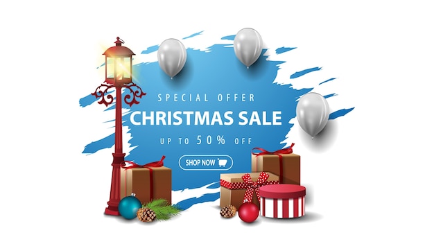 Premium Vector | Special Offer, Christmas Sale