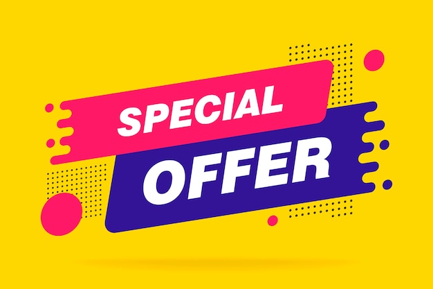 Premium Vector Special Offer Sale Discount Banner 1563