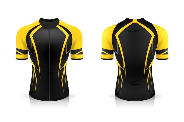 Download Specification cycling jersey template. sport t shirt round ...